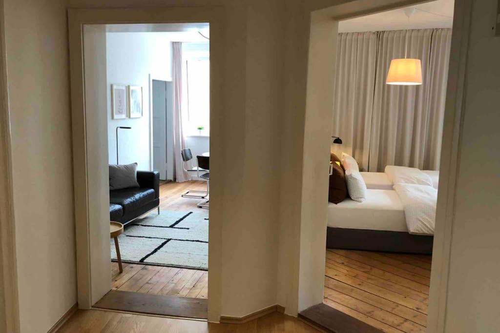 Charmant Leben Im Textilviertel - Stilvolle Wohnung - Zentral Und Ruhig Аугсбург Екстериор снимка